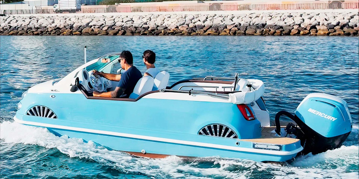 Аренда катера Fiat 500 Boat в Дубае
